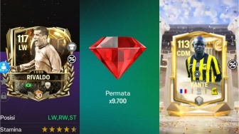 19 Kode Redeem FC Mobile Terbaru 29 November: Ada Rivaldo, Ribuan Gems, dan Kartu 110-115