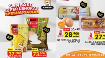 Promo Superindo Hari Ini 30 November 2025: Telur Murah Rp27.900 hingga Deterjen!