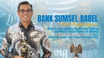 Naik Level ke Platinum, Bank Sumsel Babel Cetak Prestasi Tertinggi di ASRRAT 2025