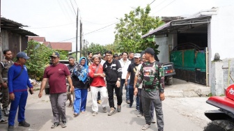Banjir Surut, PSI Binjai Fokus ke Pemulihan Rumah Warga