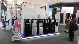 Sharp Bawa Hello Kitty dan Kuromi ke Empat Kota! Intip Kemeriahan Roadshow Teknologi Ala Jepang