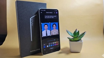 Galaxy S25 FE, Editing Foto Super Cepat dengan Gemini AI