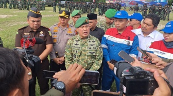 Pangdam Beri Pengarahan Langsung Pengamanan Obyek Vital Nasional di PHR
