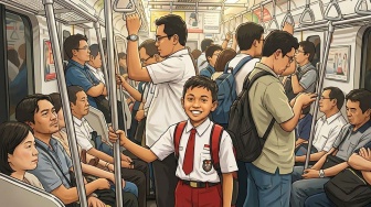Kisah Hafitar: Bocah 7 Tahun Penakluk KRL dan Kesenjangan Pendidikan