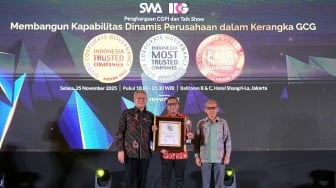 BRI Raih Predikat Sangat Terpercaya pada Indonesia Trusted Companies 2025 Berbasis CGPI 2024