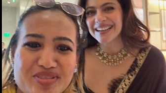 Bertemu Kajol, Lina Mukherjee Kembali Buktikan sebagai Ratu Bollywood Indonesia