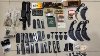 Polda Metro Jaya Bongkar Gudang Amunisi Ilegal di Jakarta Barat, Ratusan Peluru Disita