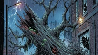 Kuis Tebak Gambar: Mana Batang Pohon yang Tumbang Karena Lapuk dan Mana yang Ditebang?