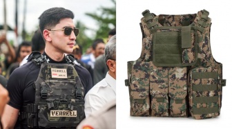 Viral Dipakai Verrell Bramasta, Ini Beda Rompi Taktis dan Rompi Anti Peluru