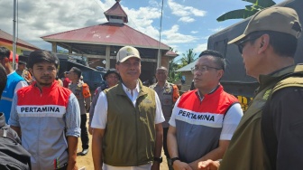 Menteri ESDM-Dirut Pertamina Tinjau Ketersediaan Energi dan Bantuan di Aceh, Sumut,  Sumbar