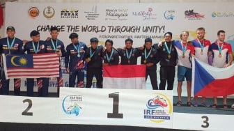 Indonesia Sukses Raih Emas di Kejuaraan Dunia Arung Jeram 2025