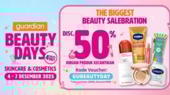 Daftar Skincare yang Diskon 50% di Guardian Beauty Day, Rebut Produk Holy Grail Cuma Setengah Harga