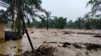 Jembatan Darurat di Palembayan Agam Hanyut, Air Sungai Meluap Lagi