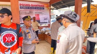 Gerak Cepat Tanggap Bencana, Baintelkam Polri Kirim Ratusan Cangkul dan Mesin Sedot Air ke Sumbar