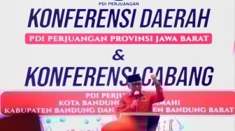Konferda PDIP Jabar, Hasto Tekankan Politik Lingkungan sebagai Jalan Perjuangan