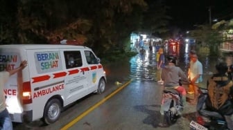 Diterjang Banjir Rob, 62 KK di Parigi Moutong Mengungsi