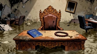 Amarah Prabowo di Rapat Bencana: Bupati Umrah Saat Daerahnya Tenggelam