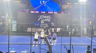 Gelar Padel Wars, Raffi Ahmad Bawa Legenda Sepakbola Internasional hingga Aksi Kocak Gading Marten