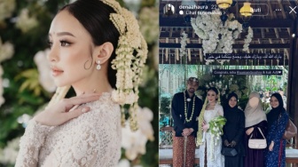 Resmi Menikah Lagi, Amanda Zahra Gelar Pernikahan dengan Adat Jawa