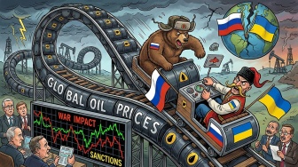Harga Minyak Melemah: Dibayangi Ketidakpastian Damai Rusia-Ukraina dan Keputusan The Fed