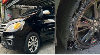 Innova Pecah Ban di Cipali, Ratna Listy Panik! Ini 3 Biang Kerok Ban Mobil Bisa Meleleh