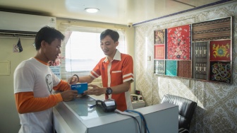 Teras BRI Kapal, Perbankan Terapung bagi Masyarakat di Wilayah Pesisir dan Kepulauan