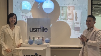 usmile Perkenalkan Teknologi Pemutih Gigi Berbasis Enzim di Indonesia