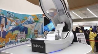 Mirai Human Washing Machine, Inovasi Mandi Otomatis dengan Harga Fantastis