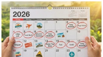 Daftar Long Weekend 2026: Hampir Tiap Bulan Ada, Catat Tanggalnya!