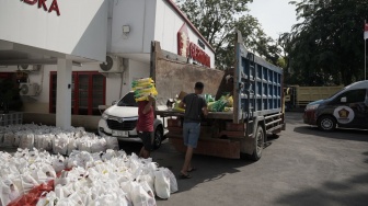 Gerindra Sumut Kembali Bantu Korban Banjir di Langkat, 1.000 Paket Dikirim ke Besitang