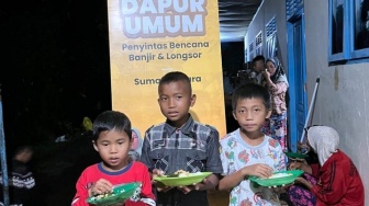 MyFundAction Gelar Dapur Umum di Tapsel, Prabowo Janji Rehabilitasi Total Dampak Banjir Sumut