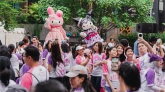 Lebih dari Sekadar Lari: Ini Dia Momen Hangat Keluarga di Acara 'My Melody & Kuromi Bestie Run'