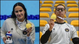 Dua Emas dari Kolam Renang! Donovan Yusuf dan Masniari Wolf Angkat Perolehan Medali Indonesia