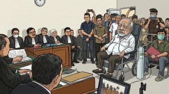 Sengkarut Tanah Tol: Kisah Crazy Rich Palembang di Kursi Pesakitan