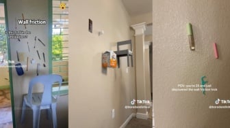 Tren Wall Friction di TikTok Bikin Benda Nempel di Dinding, Ini Faktanya