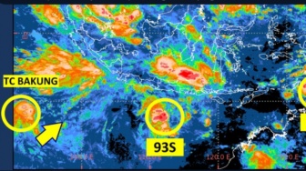 BMKG Ingatkan Dampak Siklon Tropis Bakung, Potensi Cuaca Ekstrem Mengintai Sumsel