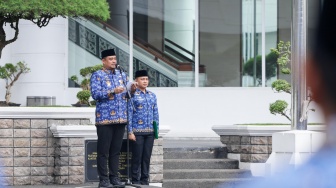 Gubernur Bobby Nasution Serahkan Bantuan KORPRI Sumut Rp2 Miliar untuk Korban Bencana