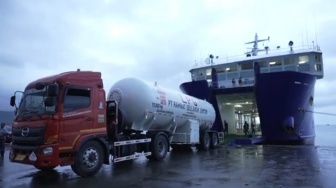 Pertamina Kirim 360 Ton Elpiji untuk 10 Kabupaten/Kota Aceh via Laut