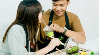 Workshop TerraMori Tawarkan Pengalaman Date Baru Lewat Merangkai Terrarium