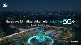 XL Hadirkan XL Ultra 5G+ di Surabaya dengan Internet Super Cepat