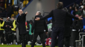 Napoli vs AC Milan Panas, Conte Teriak-teriak, Allegri Sulut Emosi Staf Pelatih Partenopei