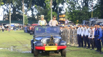 4.211 Personel Gabungan Amankan Nataru 2026 di Sumbar, Tersebar di 66 Pos Pengamanan