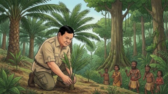 Kebun Sawit di Papua: Janji Swasembada Energi Prabowo yang Penuh Risiko?
