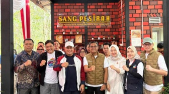 Bank Sumsel Babel Dorong CSR Berkelanjutan lewat Pemberdayaan UMKM di Sembawa Color Run 2025
