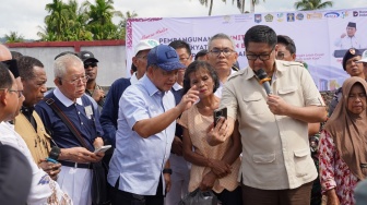 Mendagri Bersama Menteri PKP Resmikan Pembangunan Hunian Tetap Korban Bencana di Tapanuli Tengah