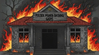 Kapolsek MBG Dicopot Usai Mapolsek Dibakar Warga