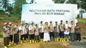 Belajar dari Tragedi Sumatera, Jamil Azzaini Bangun Masjid Eco Wakaf untuk 'Tangkis' Krisis Ekologis