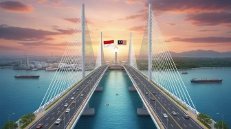 Proyek Jembatan Malaysia-Indonesia via Dumai, Melaka Dikabarkan Siap Uji Kelayakan