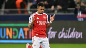 Opsi Penyerang Arsenal Kian Ngeri, Striker Brasil Siap Comeback saat Hadapi Crystal Palace