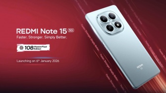Redmi Note 15 5G Resmi Menggoda, Bodi Super Tipis dan Tahan Air